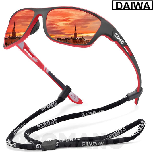 Dalwa Polarized Fishing Sunglasses Men's Driving Shades Male Sun Glasses Hiking Fishing Classic Sun Glasses UV400 Eyewear